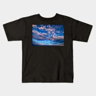 Colorful Clouds Near Sunset Kids T-Shirt